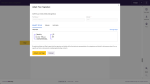 docusign provides a popup dialog box option to adopt and sign - the signature and initials